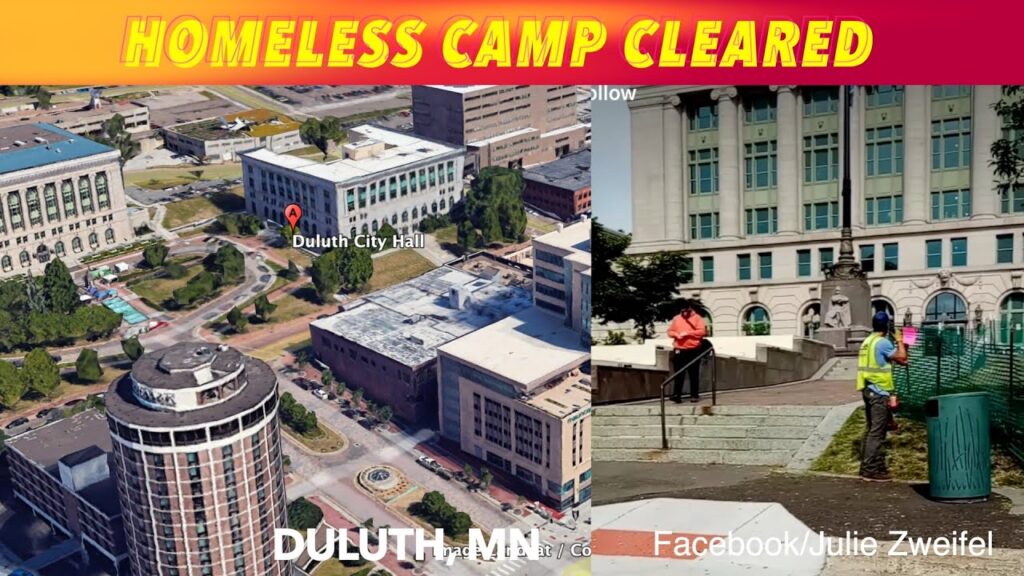 Duluth Homeless Camp Cleared - iNewZ