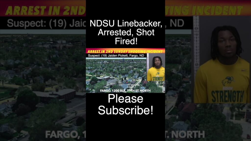 Arrest In 2nd Sunday Shooting Incident In Fargo, NDSU Linebacker iNewZ