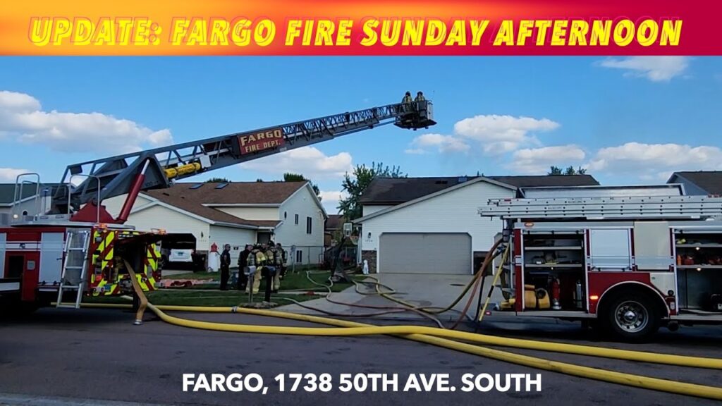 UPDATE: Sunday Afternoon Fargo Fire - iNewZ