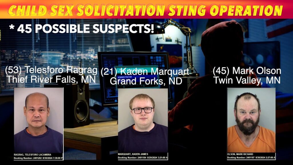45 Facing Possible Charges In Child Sex Solicitation Sting Operation, 3 ...