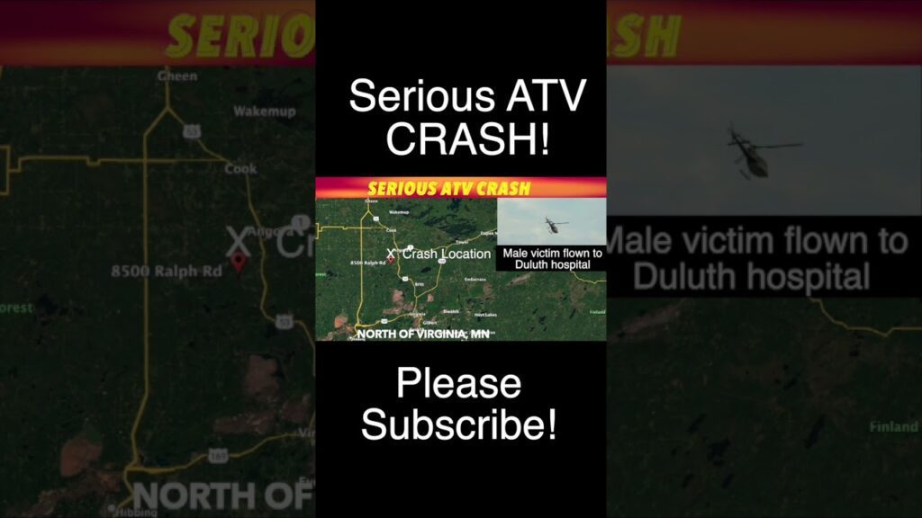 Serious ATV Crash On Iron Range - iNewZ