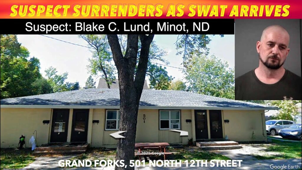 Suspect Surrenders As SWAT Arrives At Grand Forks Residence - iNewZ