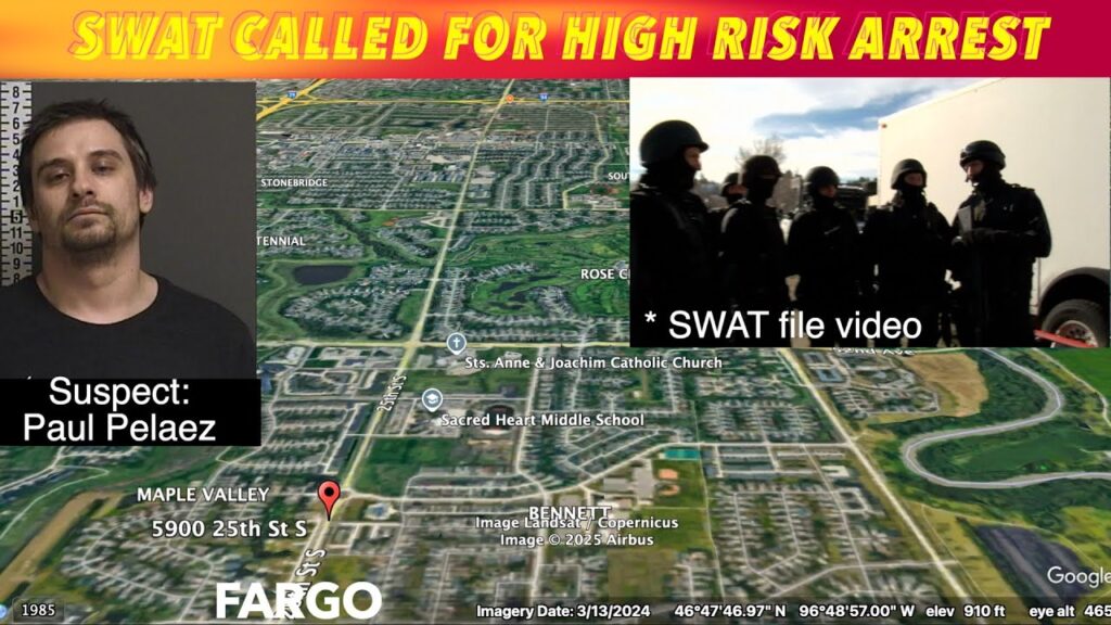 SWAT Team Called In For High Risk Fargo Arrest - iNewZ