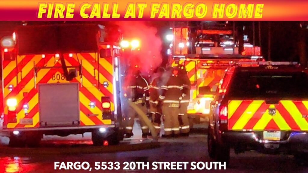 BREAKING NEWS: Fire Call At Fargo Home - iNewZ