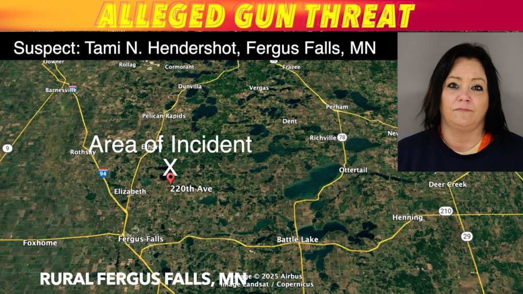 Alleged Gun Threat In Rural Fergus Falls - iNewZ