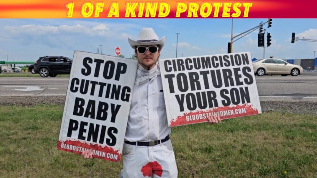 1 Of A Kind Protest Rolls Through Bemidji Today... Stop Circumcision ...