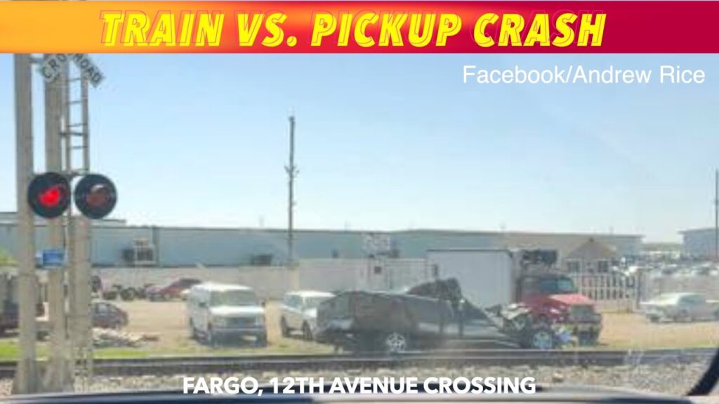 Pickup VS. Train Crash In West Fargo - iNewZ