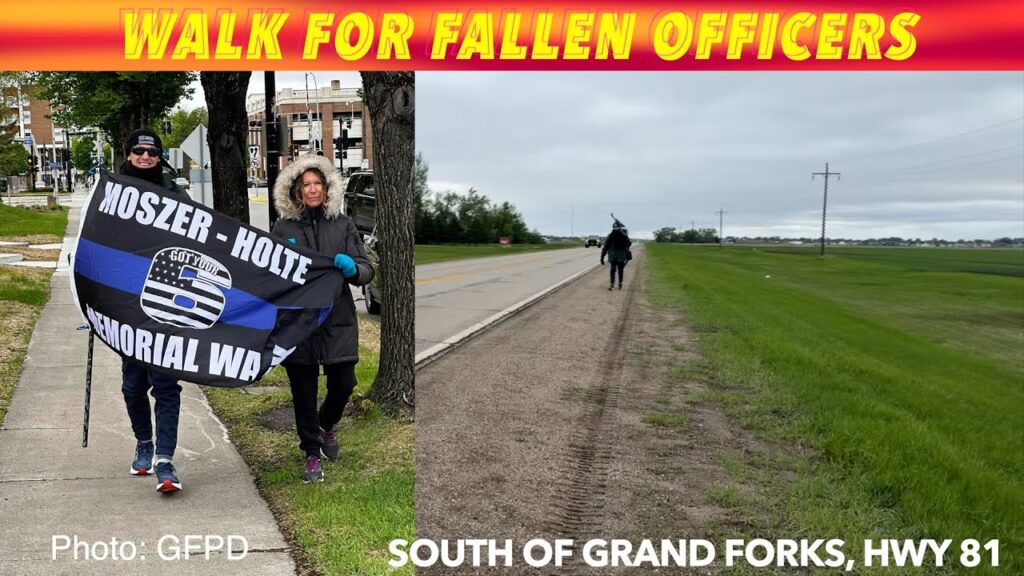 Saturday Walk For Fallen Grand Forks & Fargo Officers - iNewZ