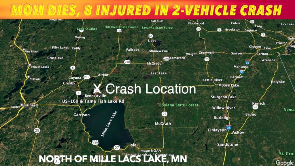 Mom Dies, 8 Injured In 2-Vehicle Minnesota Crash - iNewZ
