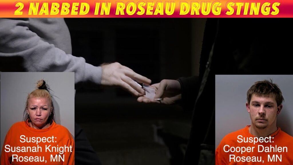 Two Nabbed In Roseau County, MN Drug Sting Operations - iNewZ