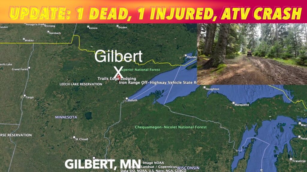 UPDATE: 1 Dead, 1 Injured In Iron Range ATV Crash - iNewZ