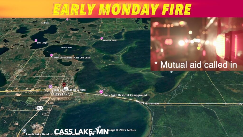 BREAKING NEWS: Early Monday Morning Fire In Cass Lake, Minnesota - iNewZ