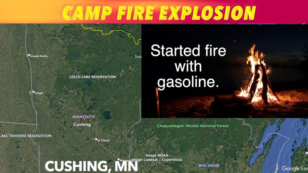 Minnesota Camp Fire Explosion - iNewZ