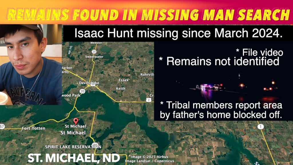 BREAKING NEWS: Human Remains Found In Spirit Lake Missing Man Search ...