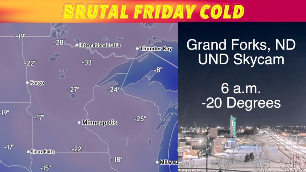 Brutal Friday Morning Cold, Some Temps Still Falling - iNewZ