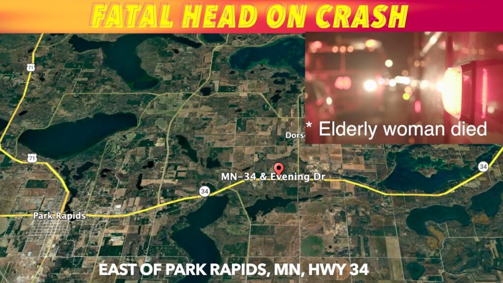 Elderly Woman Dies In Crash Near Park Rapids, Minnesota - iNewZ