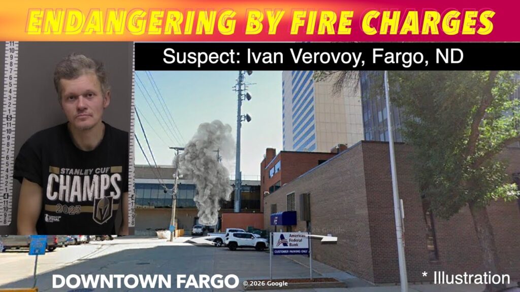 Fargo Man Charged With Setting 2 Fires - iNewZ