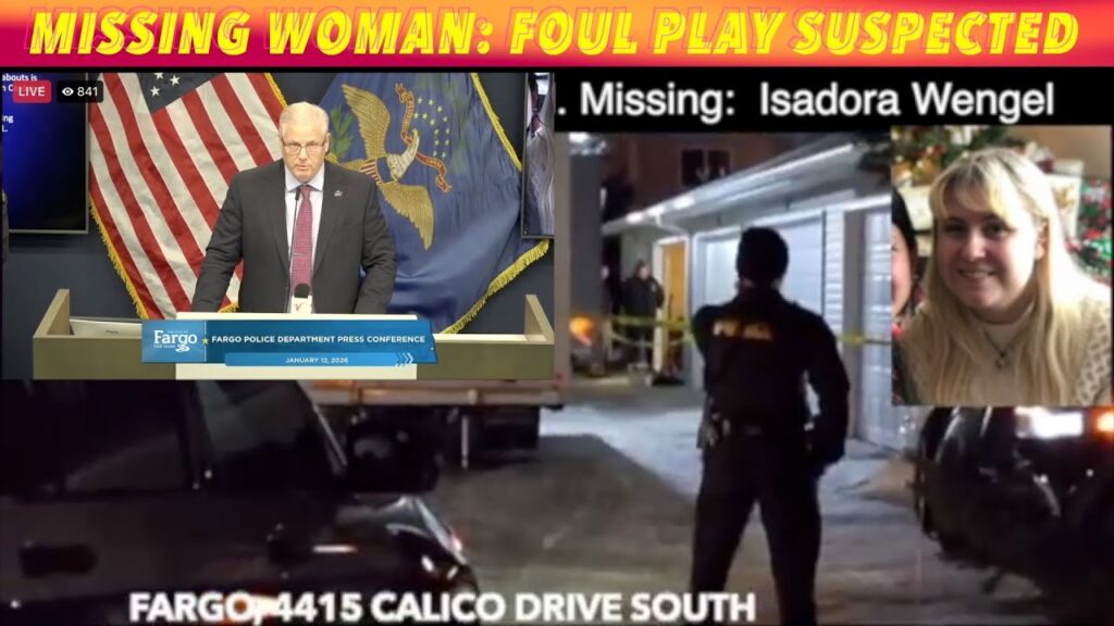 FULL NEWS CONFERENCE: Foul Play Suspected In Missing West Fargo Woman ...