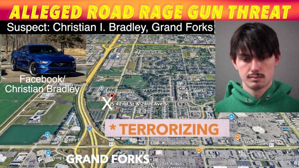 Alleged Road Rage Gun Threat In Grand Forks - iNewZ