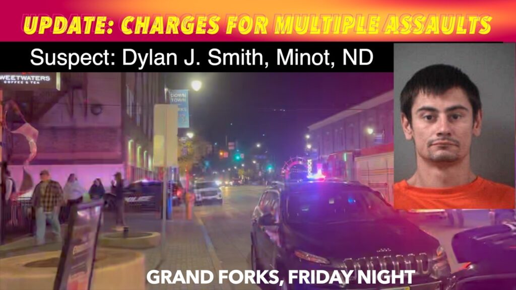 UPDATE: Charged With Multiple, Friday Night Assaults In Downtown GF - iNewZ